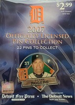 Detroit Tigers 2007 Officially Licensed Pin Collection Kenny Rogers #37 - £8.63 GBP