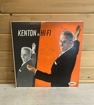 Stan Kenton In Hi-Fi Jazz Vinyl Capitol Record LP 33 RPM 12&quot; - $10.50