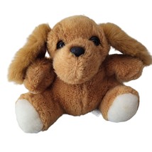 Vintage Brown Dog Puppy Hand Puppet Plush Stuffed Animal From the World of Smile - £19.91 GBP