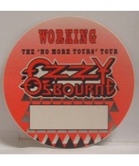 OZZY OSBOURNE - VINTAGE ORIGINAL CONCERT TOUR CLOTH BACKSTAGE PASS **LAS... - $13.67 CAD