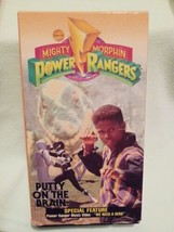 Mighty Morphin Power Rangers VHS Putty on the Brain Black Ranger - £44.11 GBP