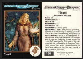 1991 TSR AD&amp;D Gold Border Fantasy RPG Art Card #450 Dungeons &amp; Dragons ~ Wizard - £5.40 GBP