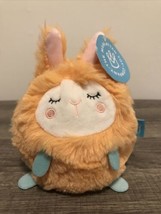 2018 Manhattan Toy Company Plush Sqeezmeez Bunny Stuffed Animal Baby Toy... - $14.25