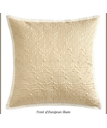 WATERFORD Dnu Dupe Valletta Euro Sham - Gold - £32.73 GBP