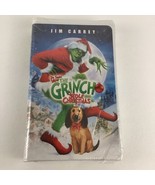 Dr Seuss How The Grinch Stole Christmas VHS Tape Jim Carrey Vintage New ... - £31.24 GBP