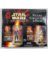 Hasbro 1999 Star Wars Padme Naberrie Obi-Wan Kenobi Figure Collector 2-Pack - £15.76 GBP