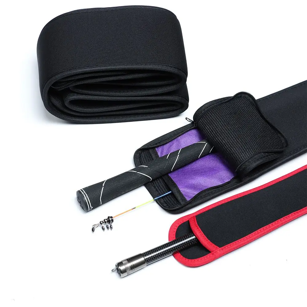 Sporting Fishing Rod Bag Wear Resistant Soft Thicken Storage Case Protective Bag - £23.90 GBP