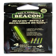 Rod &amp; Bobber Beacon Refills, Recharges Beacon, Pack of 4, 1.5&quot; Green Sticks - £5.45 GBP