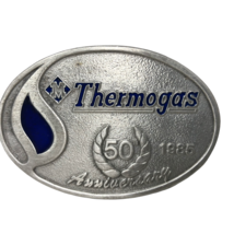 VTG Thermogas 50th Anniversary 1985 Belt Buckle Iowa Premium 1985 - $64.34