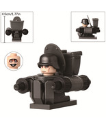 Skibidi Toilet Laser Soldier Minifigures Building Toys - $4.99