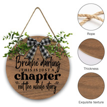 Round Wooden Hanging Sign | Density Board - $25.99