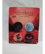 The Summoner Series Taran Matharu Promotional Pins - $18.99 CAD