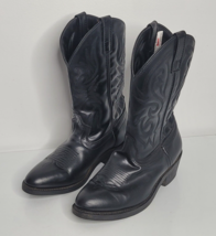 Cody James Mismatch Design Print Men&#39;s Cowboy Boots Size 9EE Black CJ4240 Read - £30.03 GBP