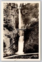 RPPC Multnomah Falls Columbia River Highway Oregon Postcard B45 - £5.19 GBP