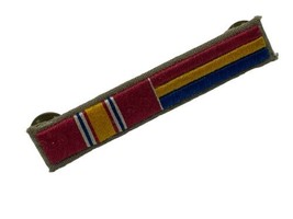 Military Cloth Uniform Ribbon Bar Lot WW I Or II Vintage Original - $16.00