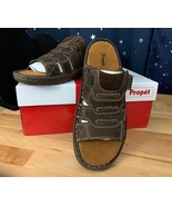 Men&#39;s Propet Leather Jace Sandals - Size 12 W(E) - MSO001L New in Box - £49.49 GBP