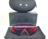 Oakley Sunglasses OO9471-0136 ENCODER Matte Black Red Prizm Road Shield ... - $178.19
