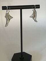 Vintage Mexico 925 Sterling Silver Signed Earrings - $45.54