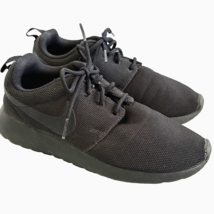 Nike Roshe One Women Size 5 Black Trainers 844994-001 Mesh Sneakers Shoes - $24.69