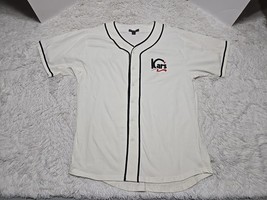 Vintage Kar&#39;s Nuts Baseball L Jersey 2-Sided Embroidered #1 Button Up Co... - $45.39 CAD