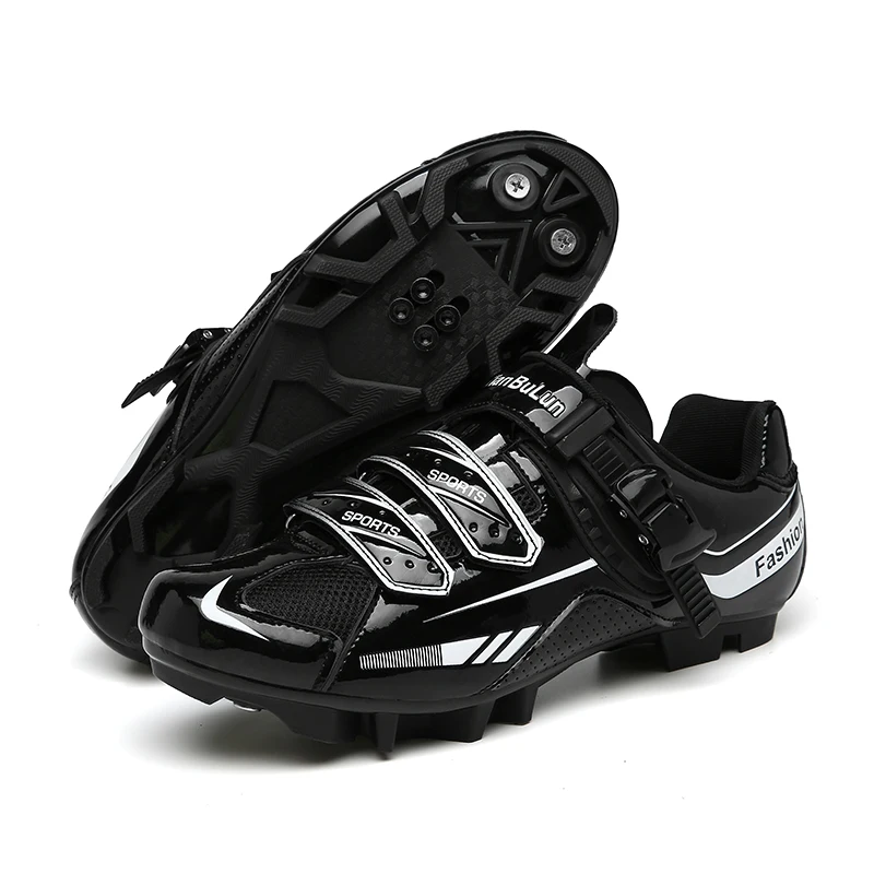 Sporting Men Cycling Sneakers MTB Shoes Women Cycling Shoes Breathable Self-Lock - £48.98 GBP