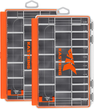 Waterproof Tackle Box 3600 2 Pack– Fishing Lure Storage Organizer w/ Adj... - $34.63