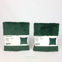 (Lot of 2) IKEA SPÖKSÄCKMAL Spoksackmal Cushion Cover Green Fur 20&quot; x 20... - $29.69