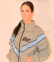 PRE-OWNED Us Army Ipfu Gray Physical Fitness Pt All Weather Jacket All Sizes - £28.66 GBP