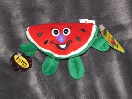 TOYBOX CREATIONS STUFFED PLUSH BEAN BAG SEEDIES WALTER WATERMELON NEW - £13.18 GBP