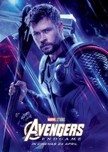 2019 Marvel The Avengers Endgame War Poster 11X17 Thor God Of Thunder  - £9.59 GBP