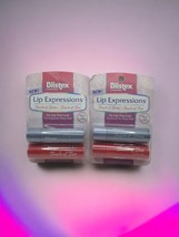 *2* Blistex Lip Expressions Lip Balm 2 Pk Touch Of Shine Touch Of Tint - £11.96 GBP