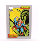 1992 DC Comics Series 1 Cosmic Cards Hero Heritage Silver Age Superman #17 - £7.83 GBP