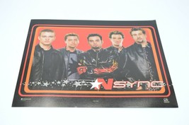 N Sync 8x10 2001 Winterland Poster Photo Group Shot Justin Lance Chris J... - £5.22 GBP