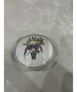 Lancôme  Decorated Limoges France Porcelain Trinket jewelry Box With Lid... - $16.29 CAD