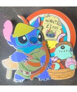 Disney Fantasy Pin Stitch Scrump Robin Hood Crossover Boogieman LE 35 - $150.00