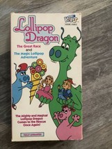 Lollipop Dragon and The Magic Lollipop Adventure VHS  1990. Vintage - £3.85 GBP