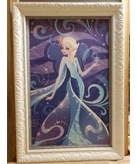 Disney&#39;s Fine Art Elsa Frozen &quot;Magical Maiden&quot; Signed Jeff Granito Glice... - £471.39 GBP
