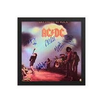 AC/DC signed Let There Be Rock album Reprint - £66.45 GBP