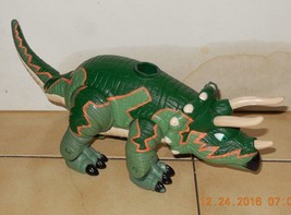 2004 Fisher Price Imaginext 10&quot; Tank the Triceratops Dinosaur Figure Pre... - £11.64 GBP