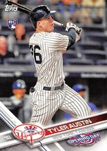 2017 Topps Opening Day #109 Tyler Austin RC Rookie Card New York Yankees - £0.75 GBP