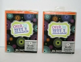 Over the Hill 30 Happy Birthday Party 16 Invitation Envelope Spiral Amsc... - £6.27 GBP