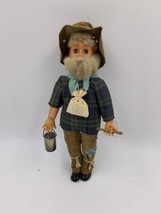 Vintage Australian Jolly Swagman Wind Up Musical Plastic Toy Works Missing Base - £13.84 GBP