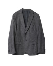 Z Zegna Single-Breasted Blazer Jacket In Wool Men Grey Size 48 - £161.46 GBP