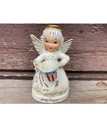VTG  Napco Japan Ceramics JULY Angel Birthday Figurine C 1367 - £23.75 GBP