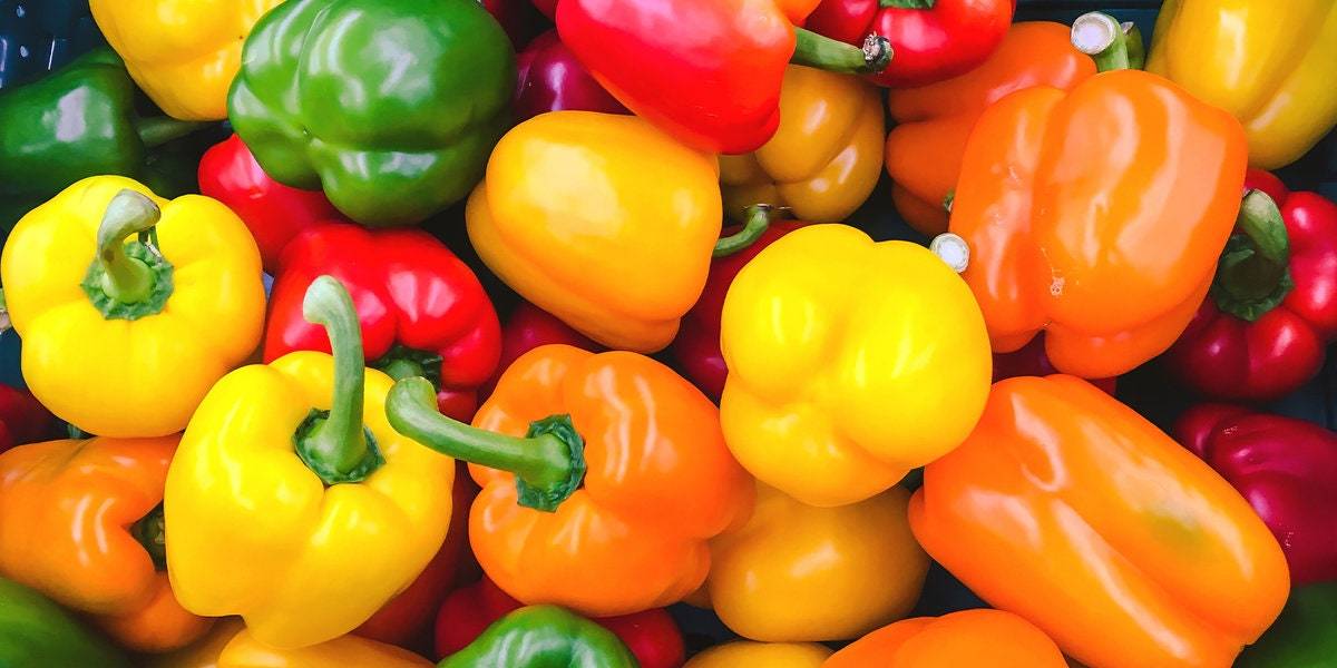 Colorful bell pepper mix seeds heirloom - 50 seeds - code 014 Item image 5