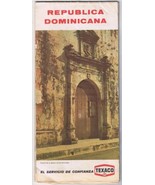 Roadmap 1974 Texaco Dominican Republic Gate Church Of Las Mercedes - $18.49
