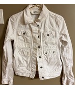 Citizens of Humanity COH White Denim Jeans Pocket Jacket Size 6 - €33,71 EUR