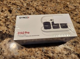 SYNCO G1(A2) Pro Wireless Lavalier Microphones for Camera Smartphone Vlog Tiktok - £98.12 GBP