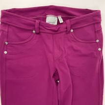 ATHLETA Women Small Crop Legging Pocket Yoga Pant Fuschia Pink Stretch P... - £31.54 GBP