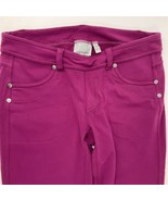 ATHLETA Women Small Crop Legging Pocket Yoga Pant Fuschia Pink Stretch P... - £31.14 GBP